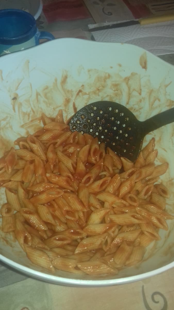 Sono quella di prima, beh la pasta e bbbona