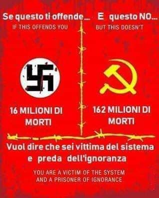 La giustizia e il ricordo dei morti non va fatto solo "di comodo".... solo studiando la storia si può onorare veramente le vittime innocenti dei regimi 