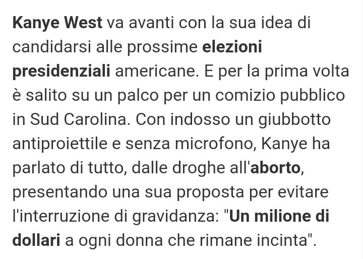 Il bello é che sotto c'é scritto che non é contro l'aborto