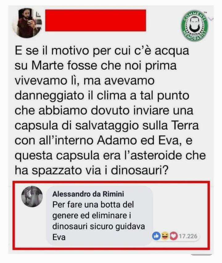 Scoperte della vita ??