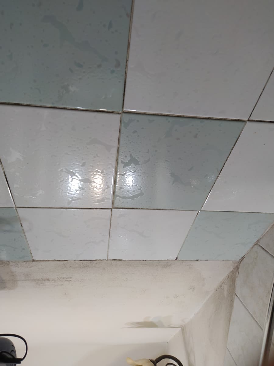 Ecco il soffitto del mio bagno, spero vi piaccia :)