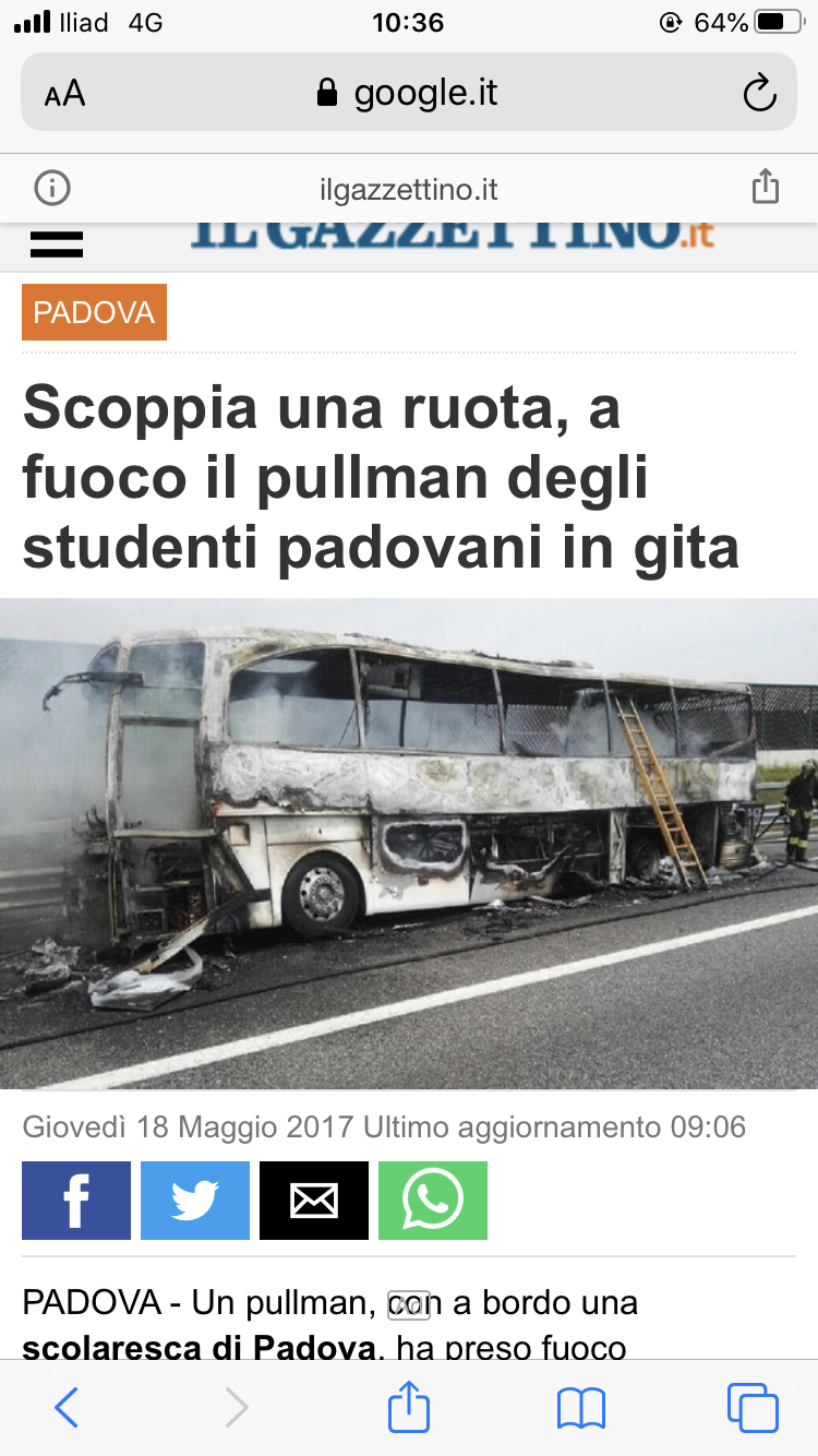 Io c’ero ? trauma 