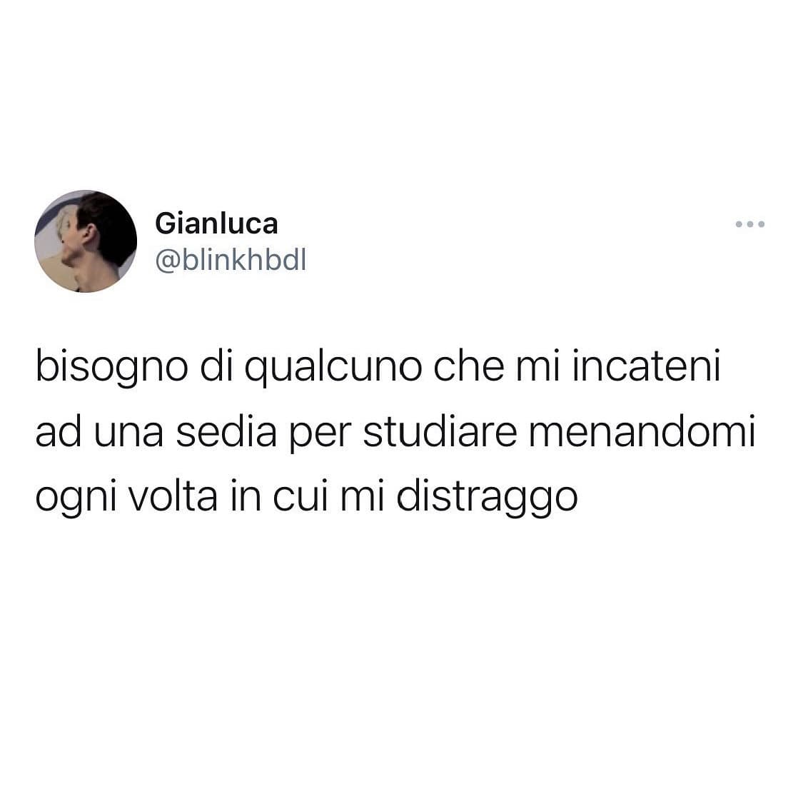 Io ora...