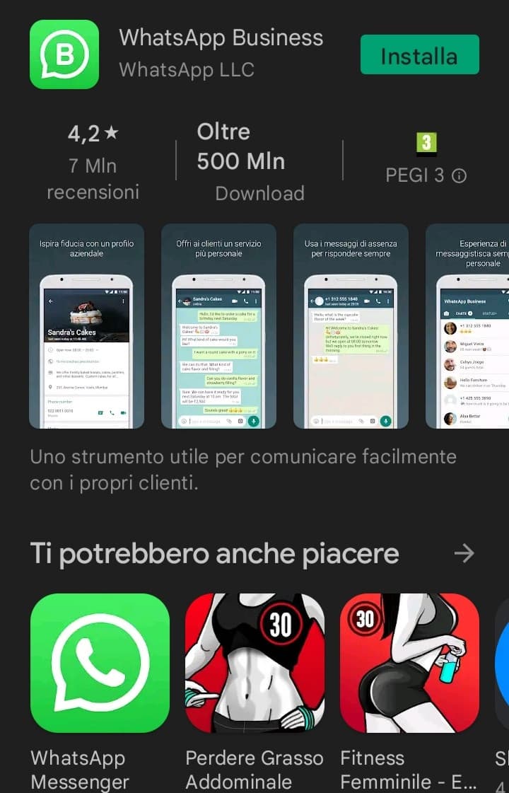 Qual è la differenza tra Whats app e Whats app business?