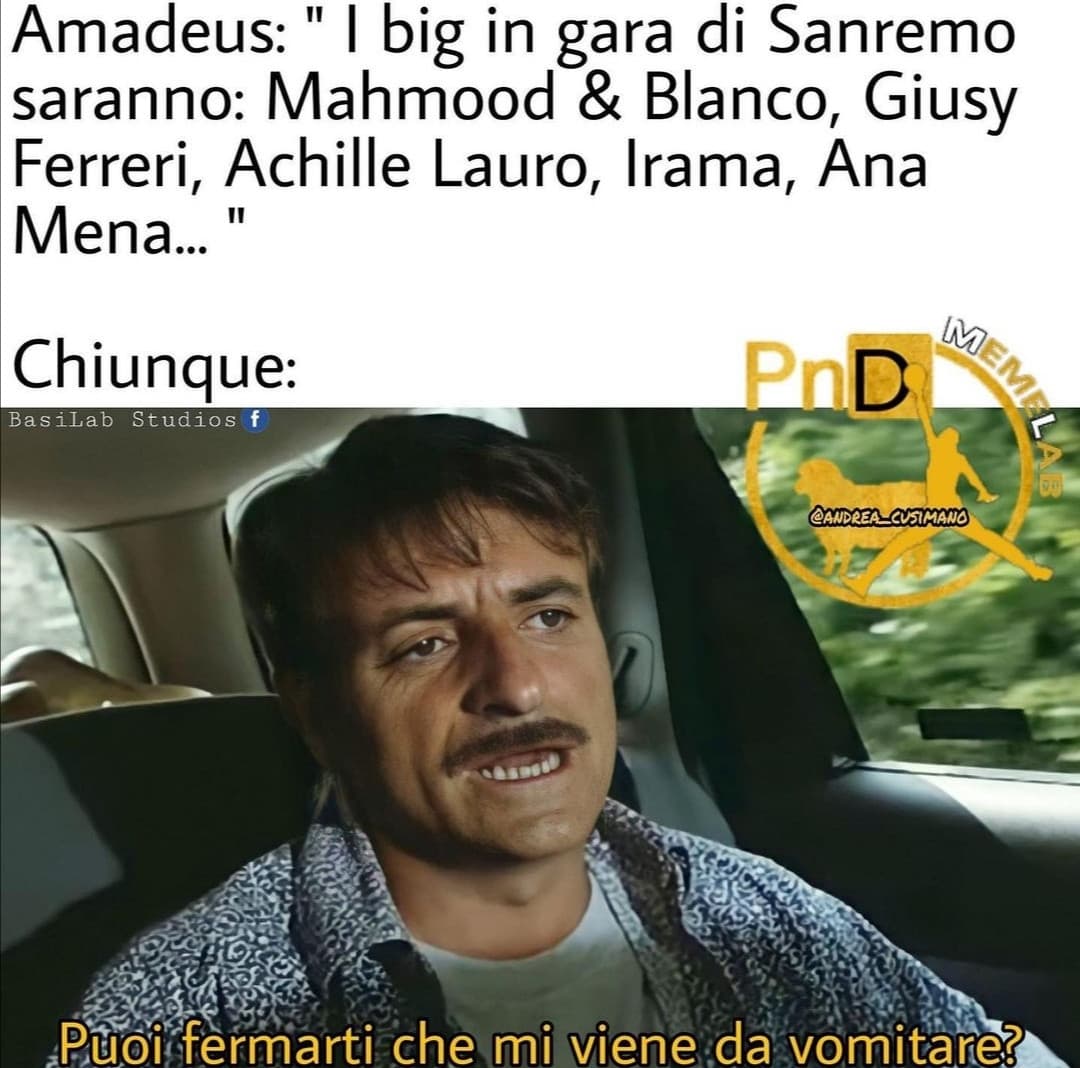 Saranno gusti, ma a me non piacciono 