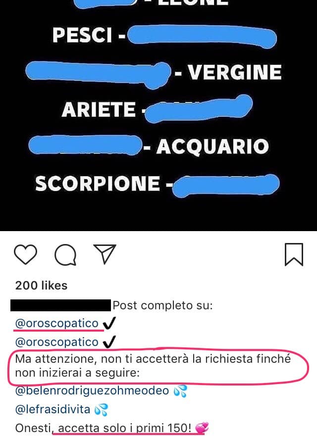 Ma quanto fate schifo? Boh, la parte falsa di Instagram fa veramente cagare...