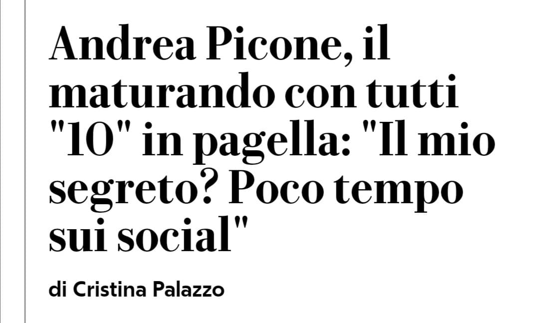 Il segreto vero (di solito)? Culo + studio + insegnanti dalla propria parte (per avergli leccato il culo o meno) + (di solito) scuola paritaria