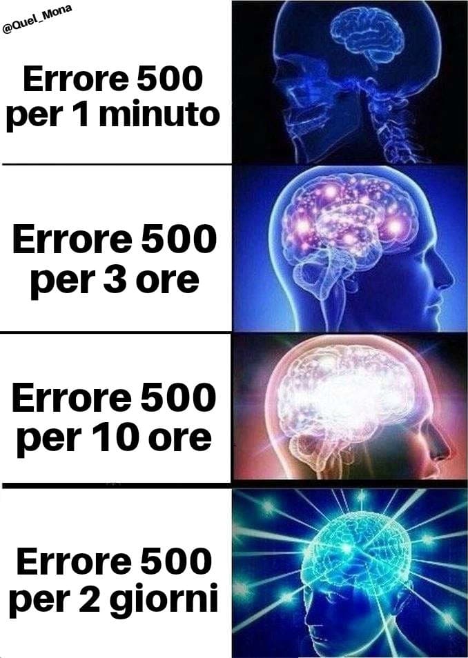 Errore 500
