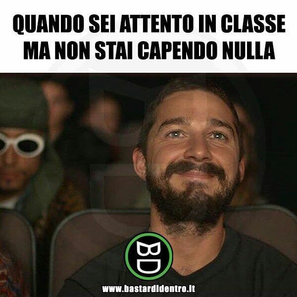 MA CHI STA ATTENTO IN CLASSE?