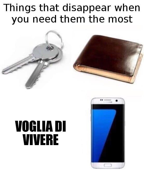 Non c'è mai