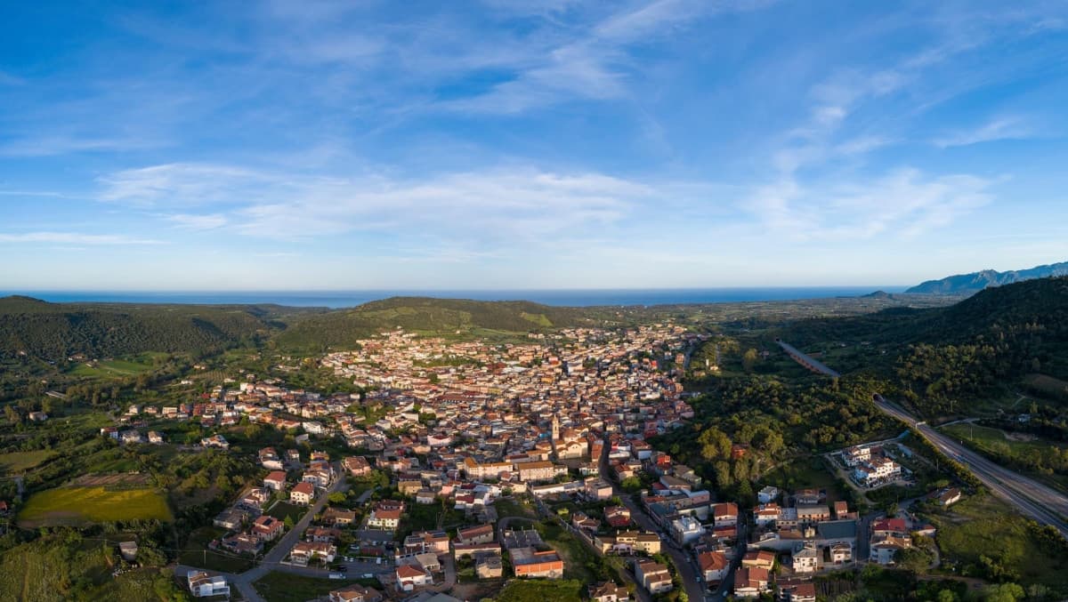 Questa è la foto del piccolo paese sperduto dove abito 