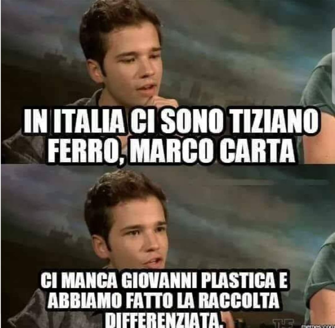 Non ha tutti i torti...