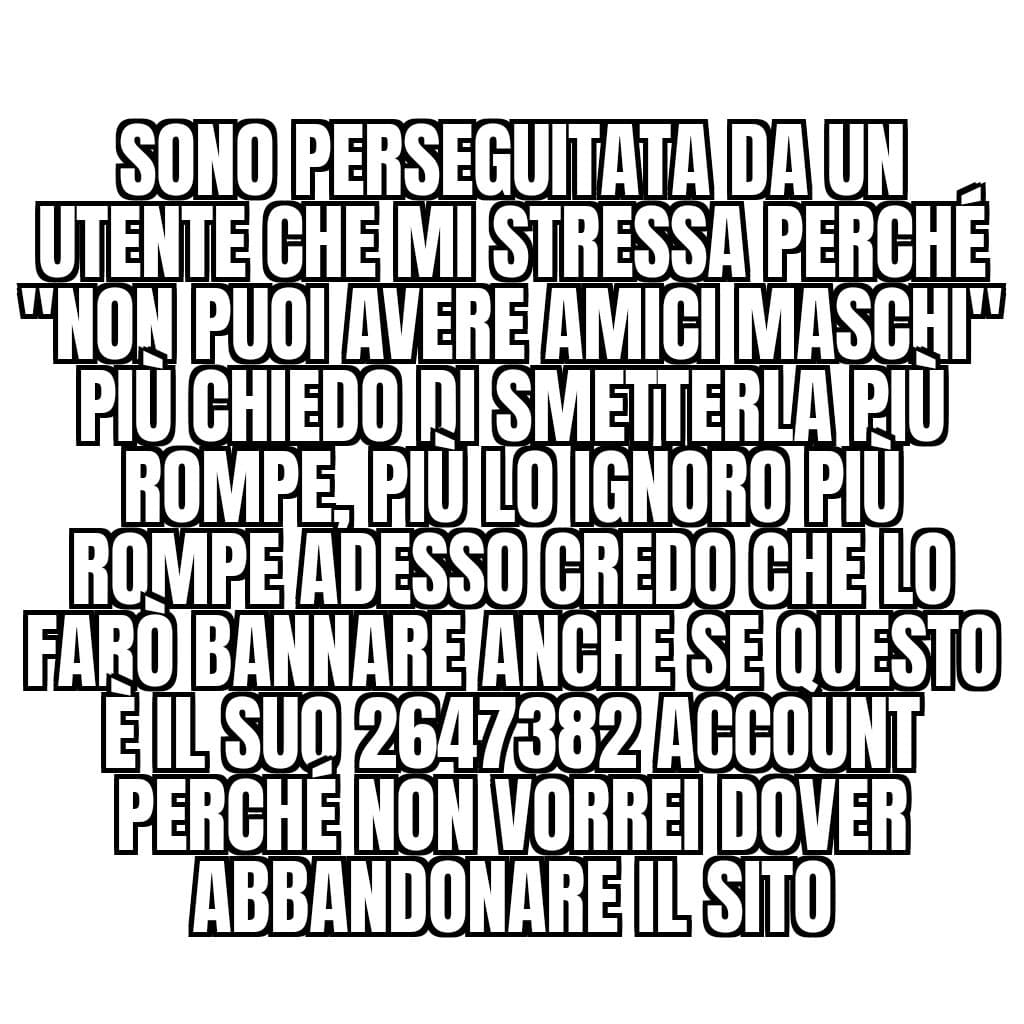 Urto, provo solo quello, mi stava simpatico ma ha cominciato a non esserlo più, ma a quanto pare non capisce, spero che se leggerà questo shout capisca una volta per tutte