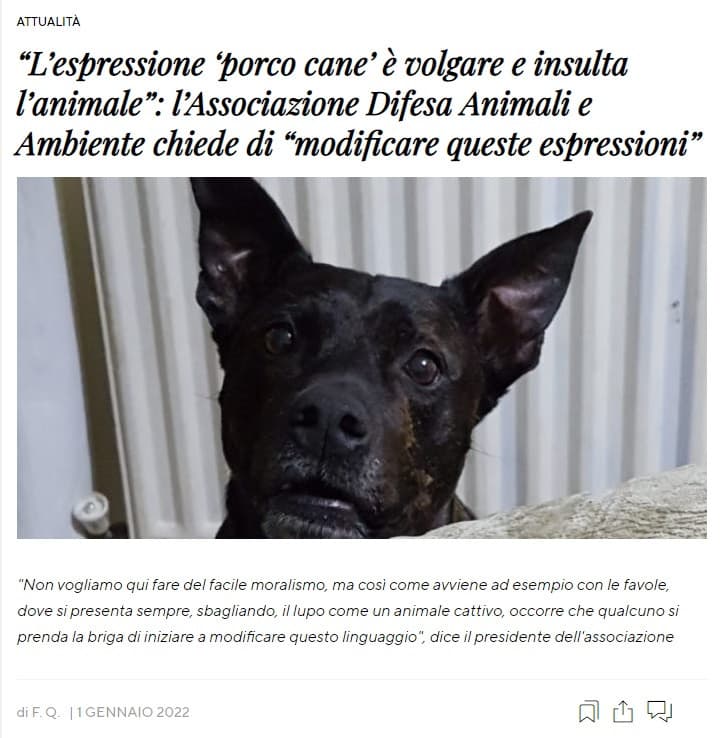 Ci toccherà passare alle bestemmie.