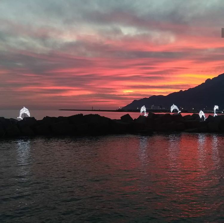 A Salerno continuano i tramonti così ?