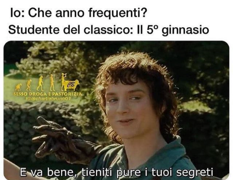 Ma c'è gente che va ancora al classico?