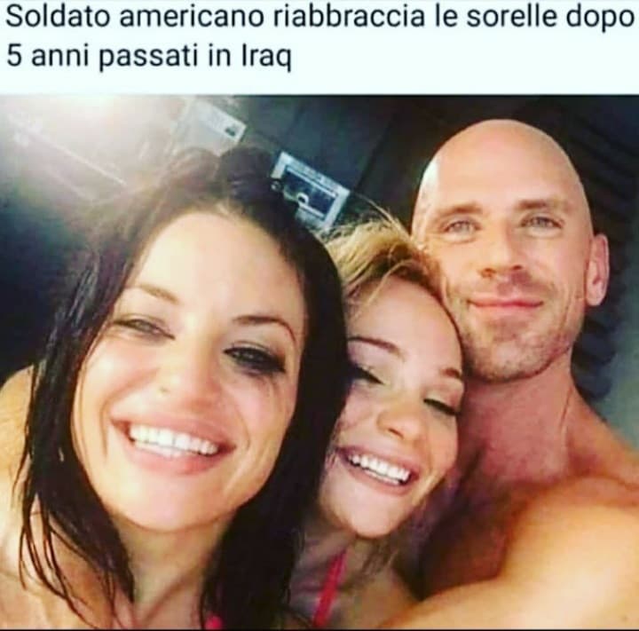 Quanto amore fraterno in questa foto :)