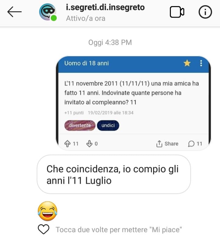 No raga non ci credo ?????