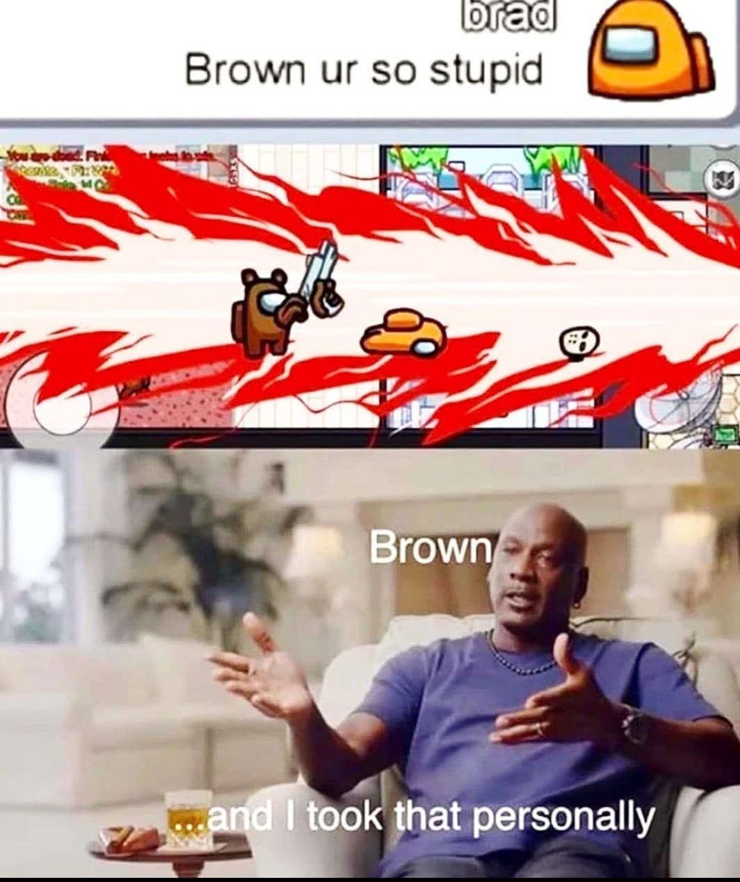 Un meme brown 