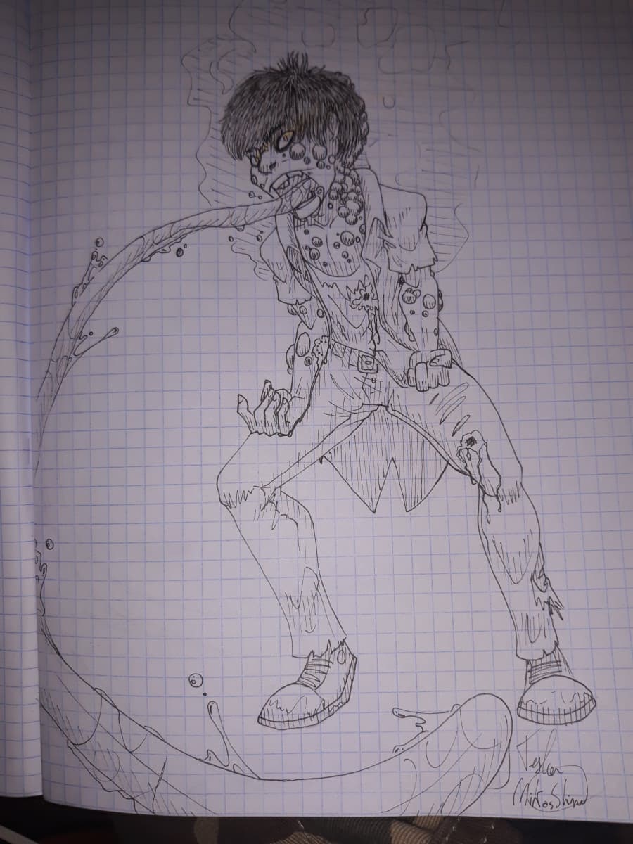 Ha poco senso, ma visto che oramai tutti postano foto dei loro disegni ^^'