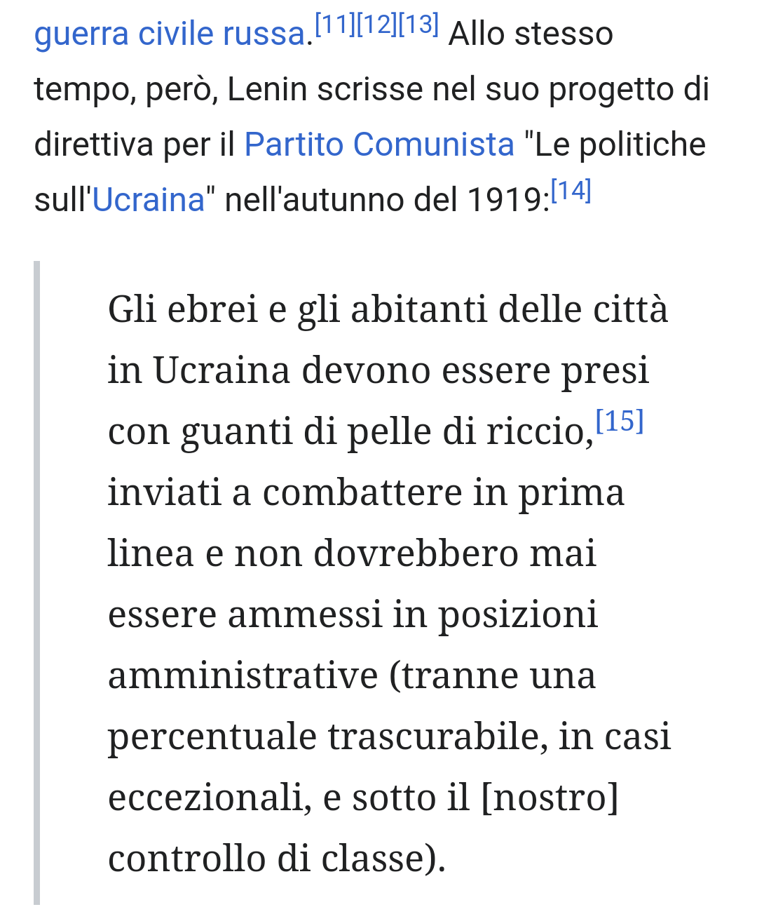 Quindi lenin era antisemita e discriminante verso gli ucraini, è interessoso, studiare ti illumina sempre