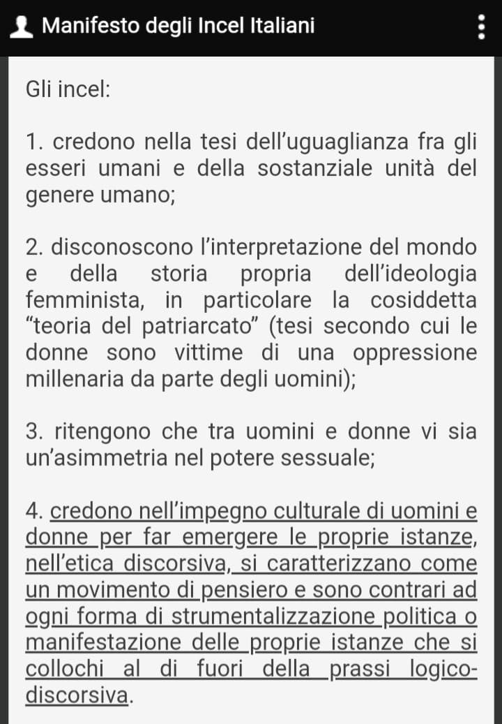 Ecco perché non posso essere incel