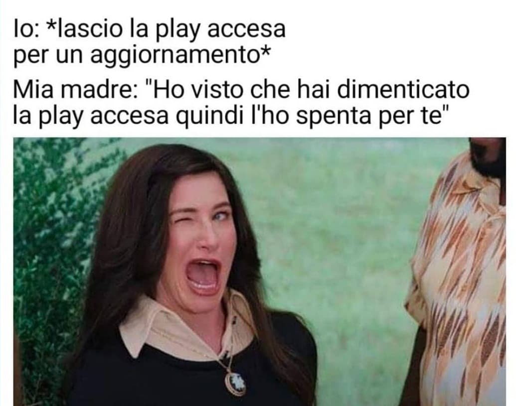 Grazie mamma, sei un'amica. 