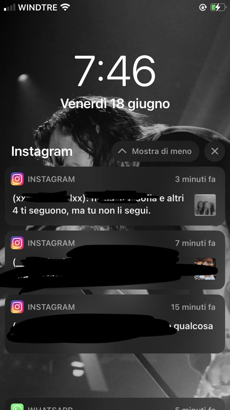 ma che cazzo vuoi, se non li seguo ci sarà un motivo