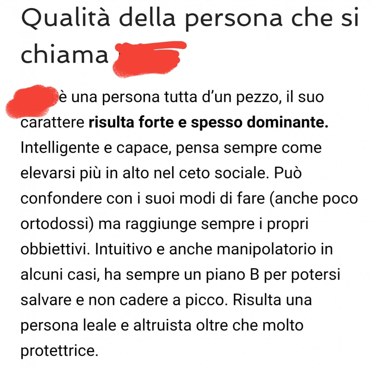 Si, questi siti non vanno presi sul serio però sapete che questa volta c'ha preso... mi riconosco quasi in tutto.