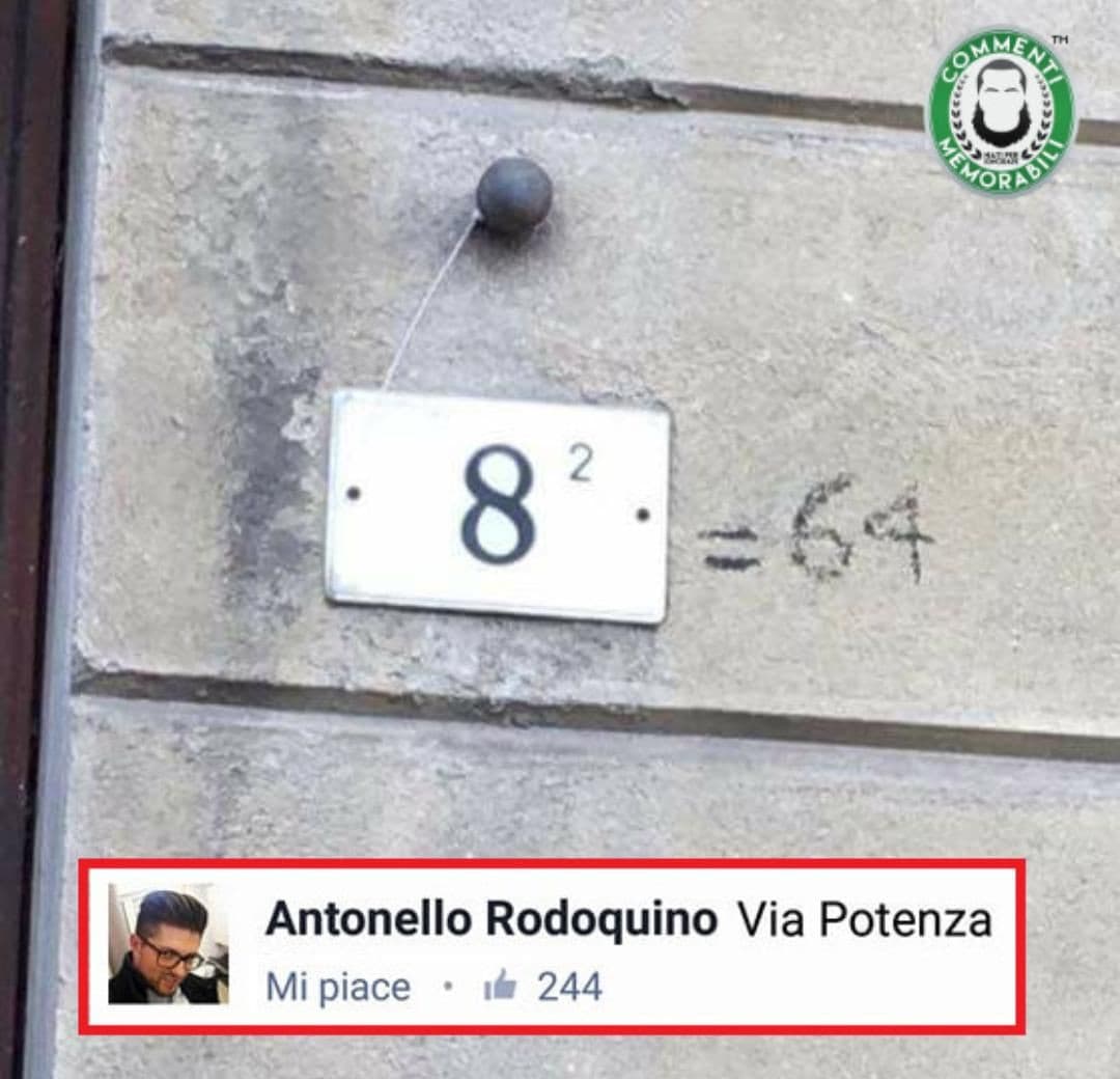 Quando il prof dice che la matematica è dappertutto 