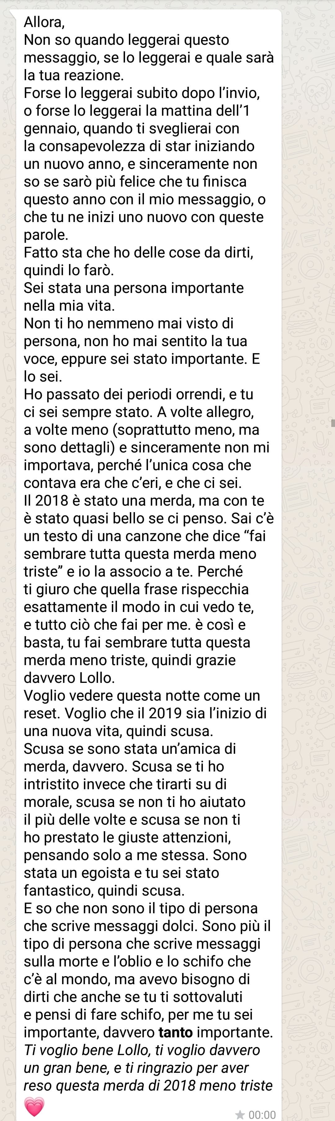 Gli auguri quelli belli