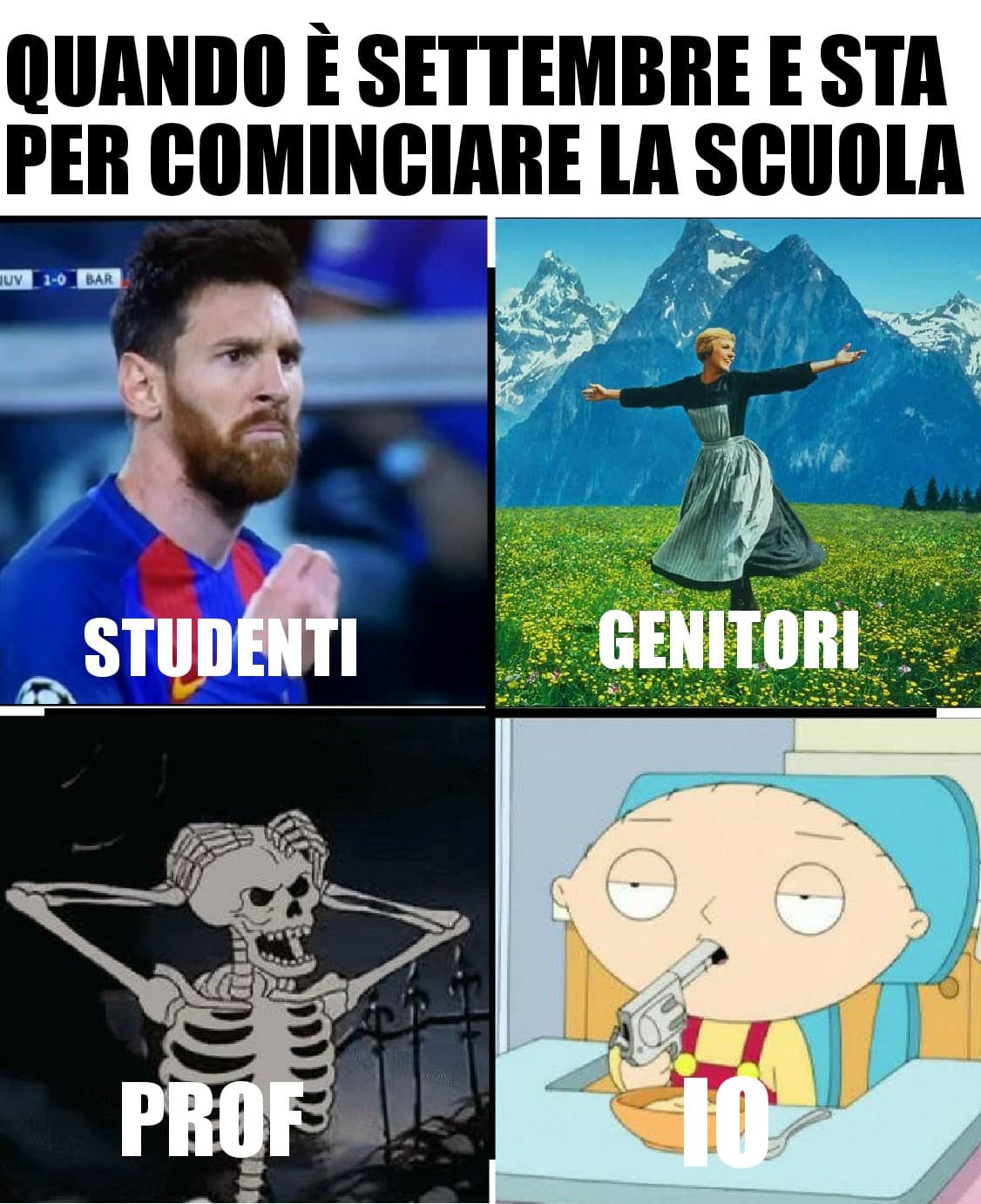 L'ho fatto io ma assomiglia a un altro meme molto comune.