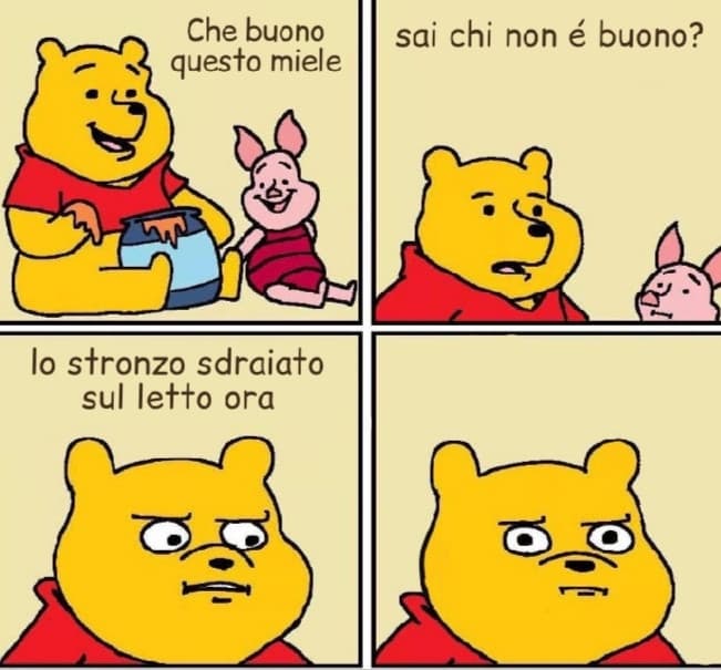 Winnie the Pooh da piccola mi faceva paura