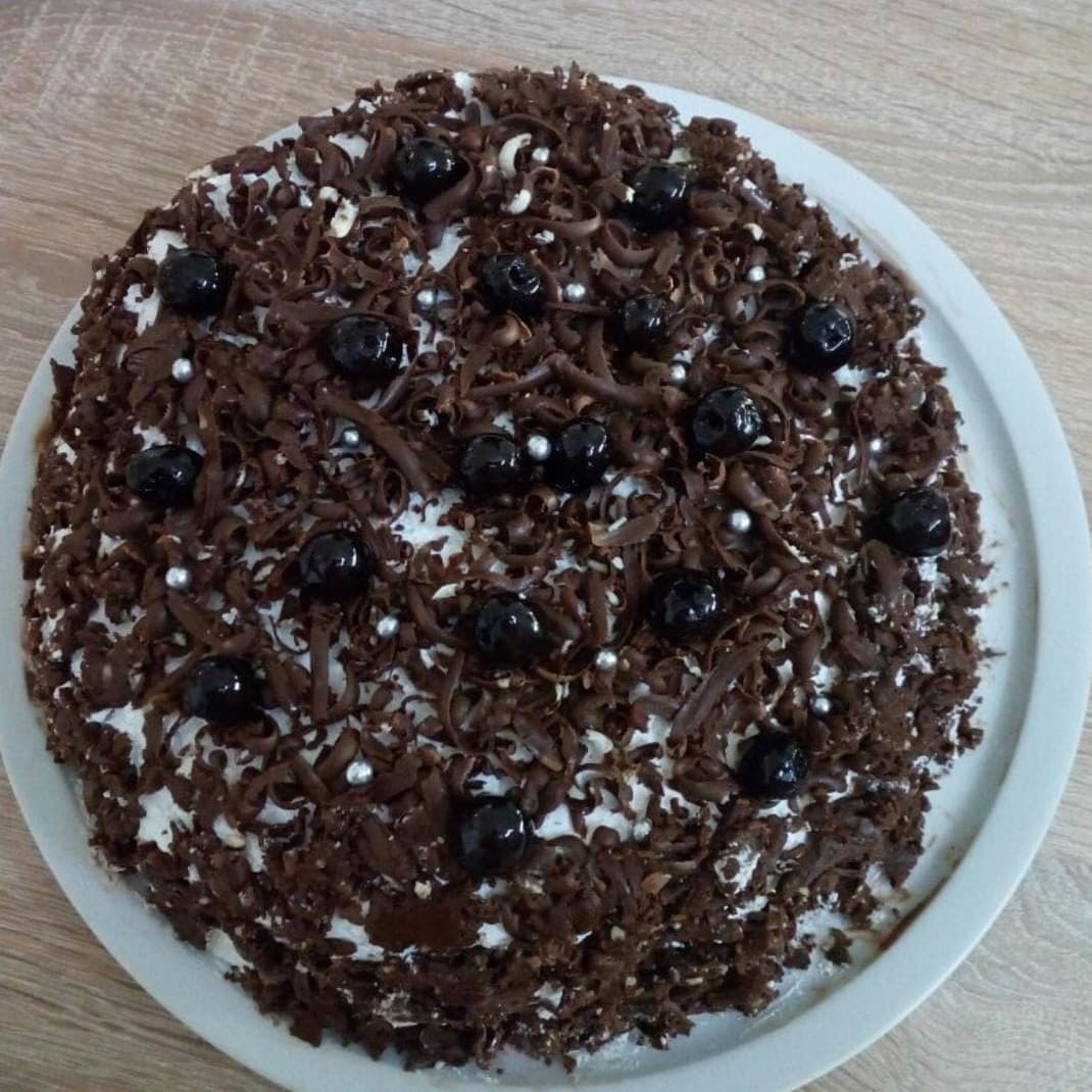 Torta al cioccolato fondente?❤