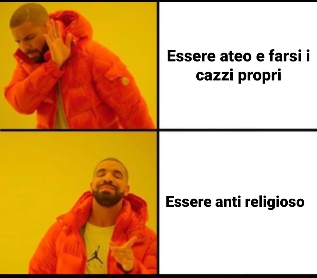 A parer mio le religioni sono la rovina del mondo (quanto meno di quello occidentale)