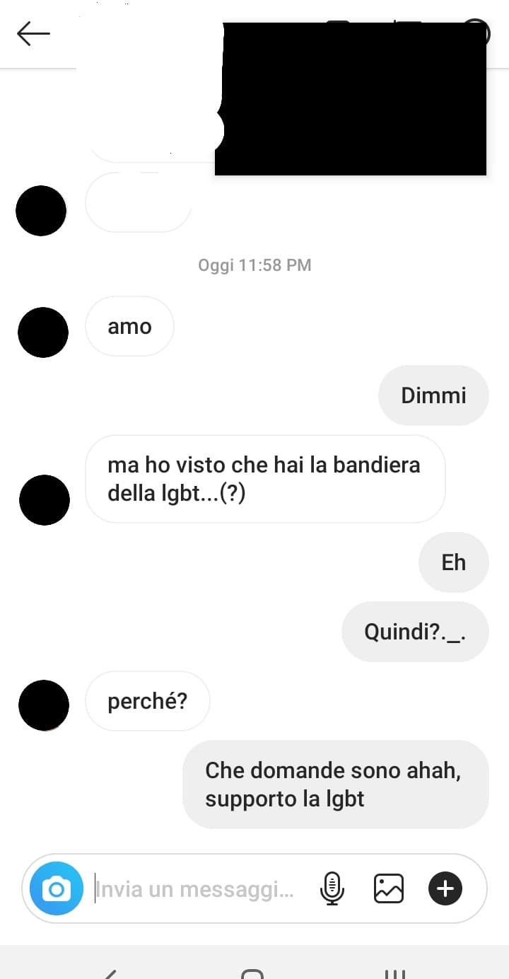 Che cazzo di domande sono, AHHH NON LO POSSO DIRE