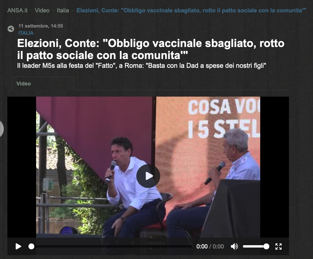 Mi fa piacere che sempre più persone stiano andando contro l'obbligo vaccinale rispetto ad un anno fa, meglio tardi che mai 