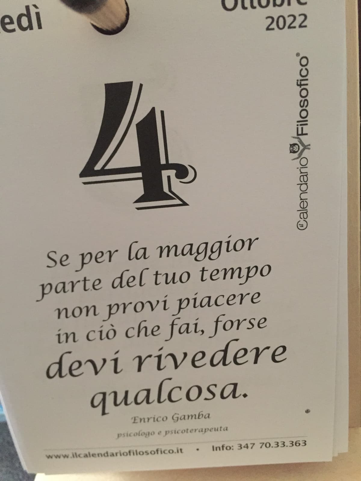 Grazie Enrico, ora smetto di essere depresso e vado a correre con le fatine sui binari