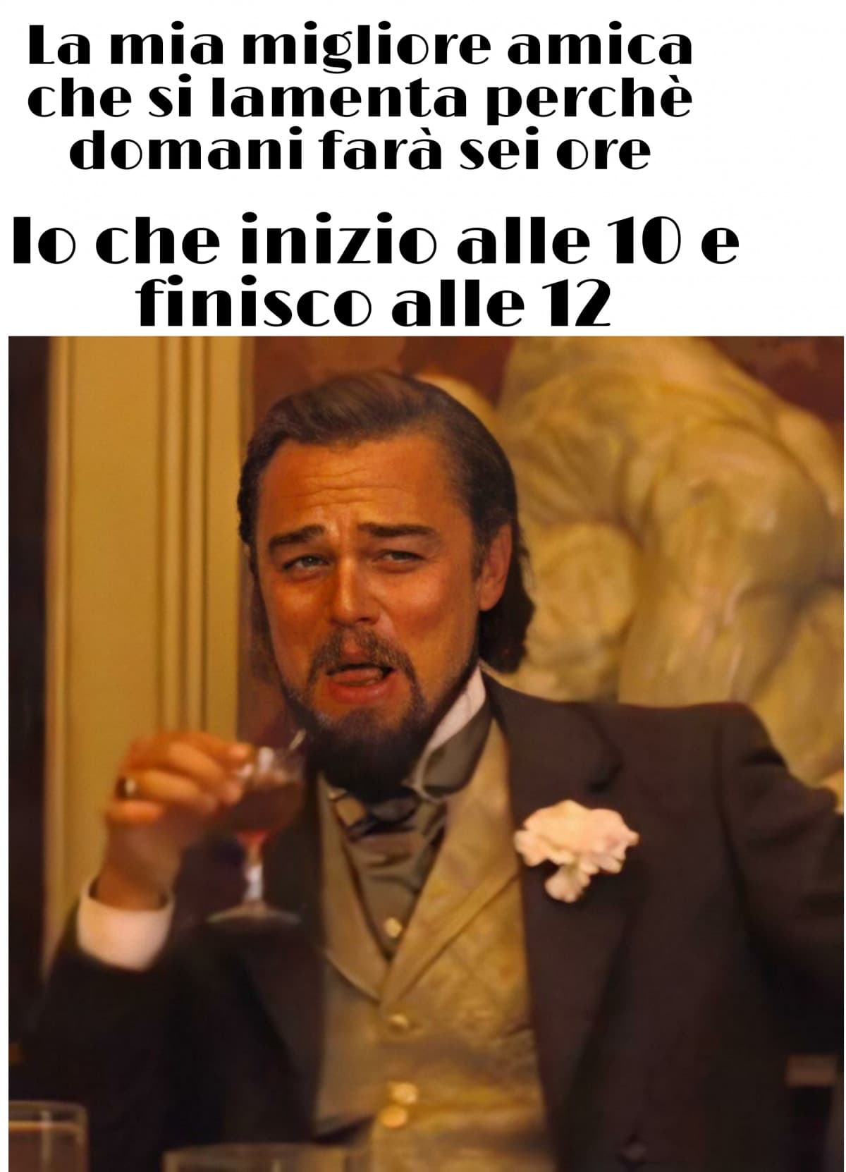 Ve l'ho già detto che non so fare meme?