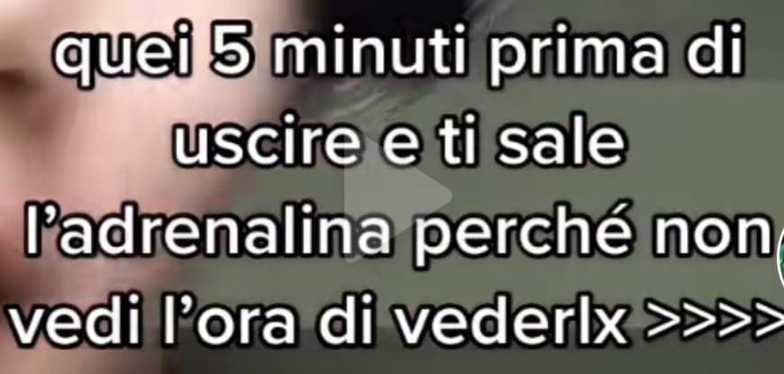 è una sensazione brutta ma bella allo stesso tempo 