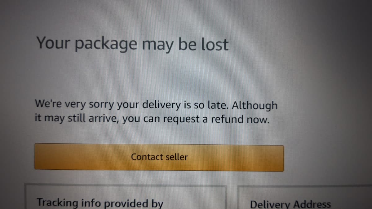 Vai a farti fottere, amazon di merda.