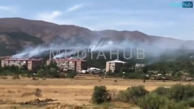 ?? La città di Jermuk, in Armenia, dopo gli attacchi dell'Azerbaijan della scorsa notte.