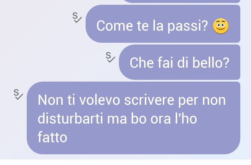 Perché l'ho fatto, anche se so che si è stufata di me?