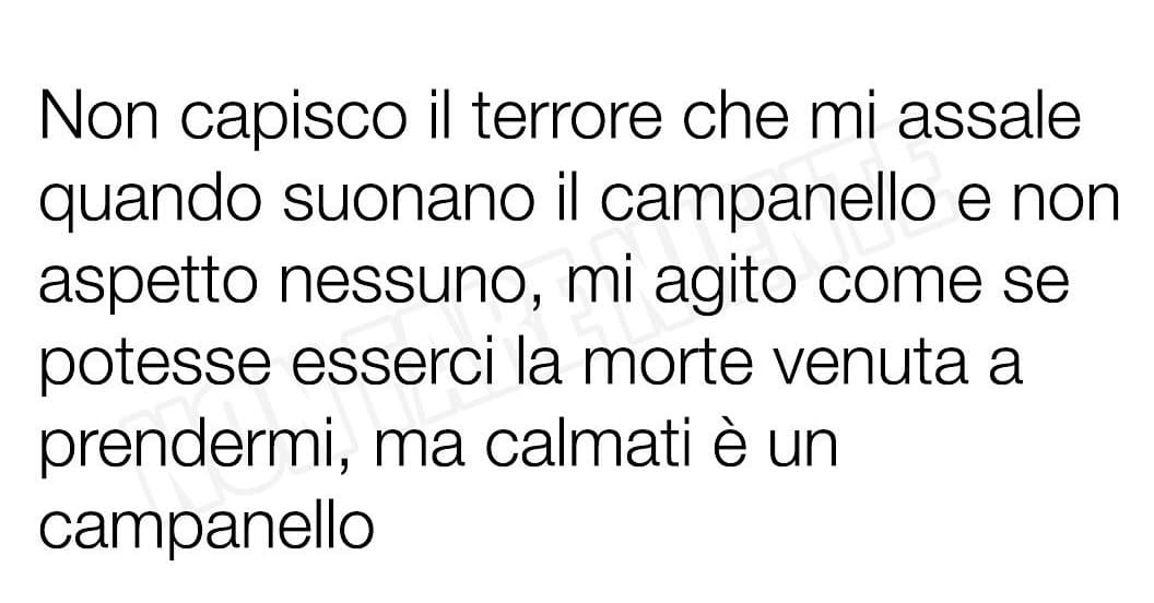 Comunque io un po' di tranquillità nella mia vita me lo meritavo. Per una volta aver la possibilità di far andar bene le cose....avere una possibilità che si realizzino certe cose...di non aver la sfiga che ti perseguita almeno per 1 giorno..un po' me lo m