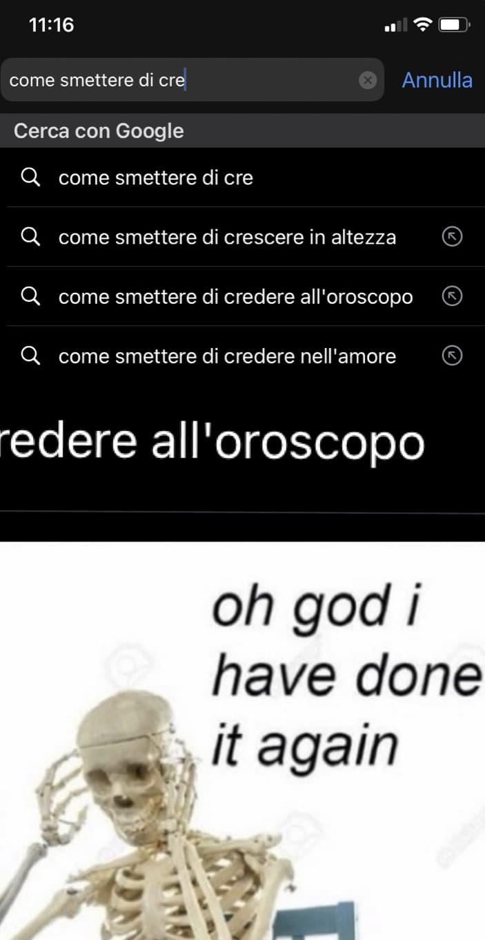 Memino tattico mattutino che non fa mai male