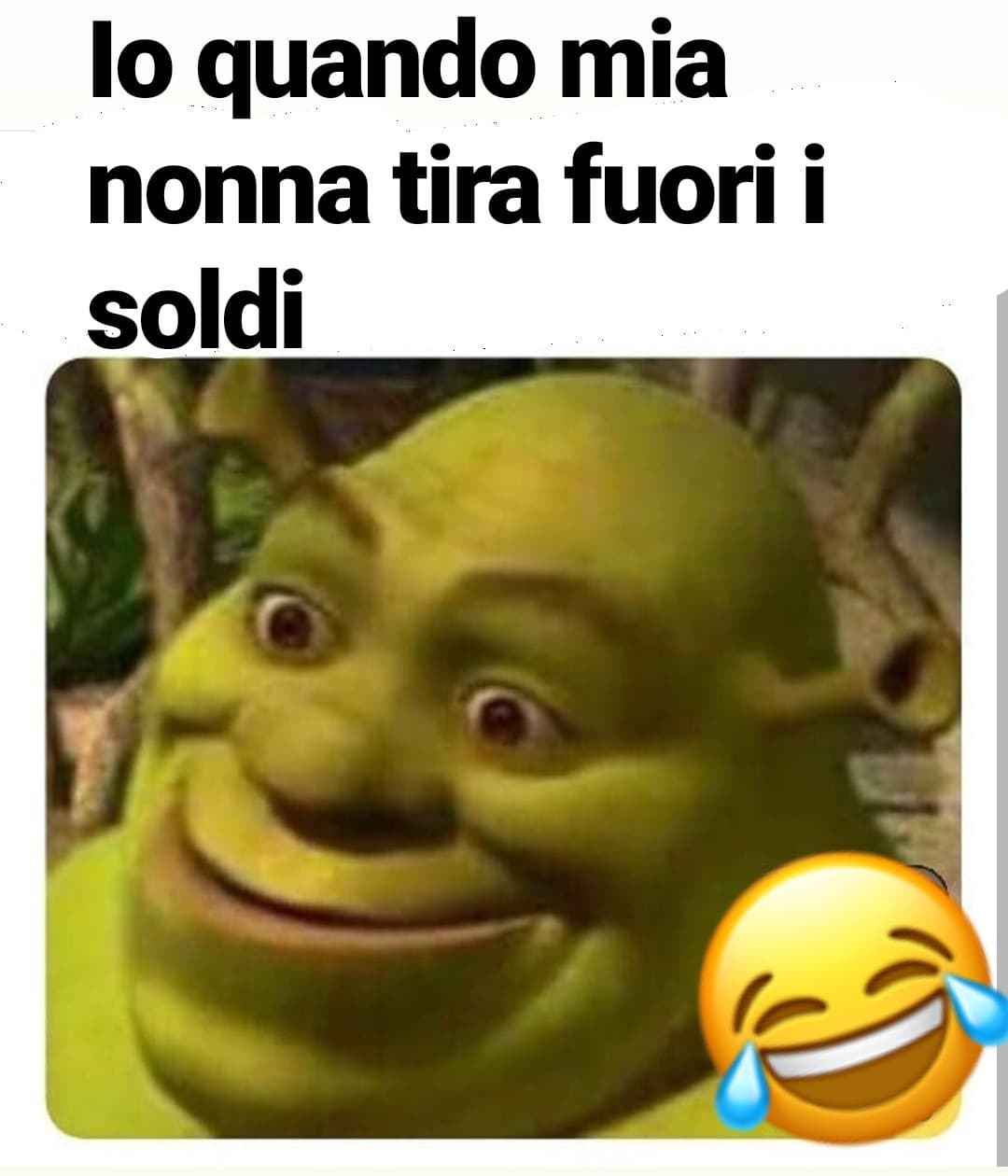 Lo sai che ti voglio bene, nonna? ?