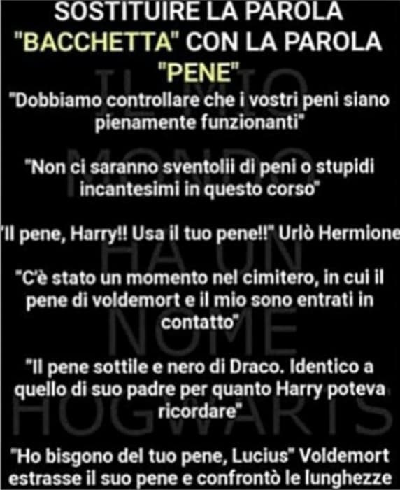 No vabbè chi è il potterhead che ci ha pensato ahahahahahahaha ???