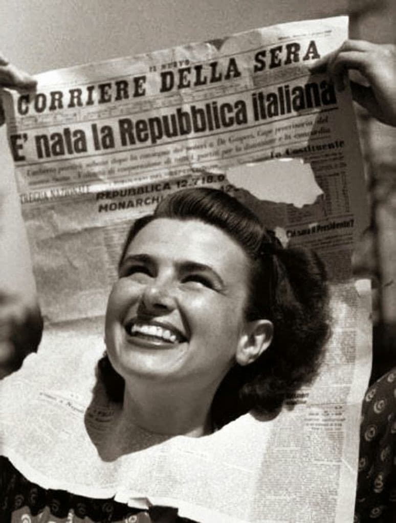 2 Giugno 1946, Festa della Repubblica ??