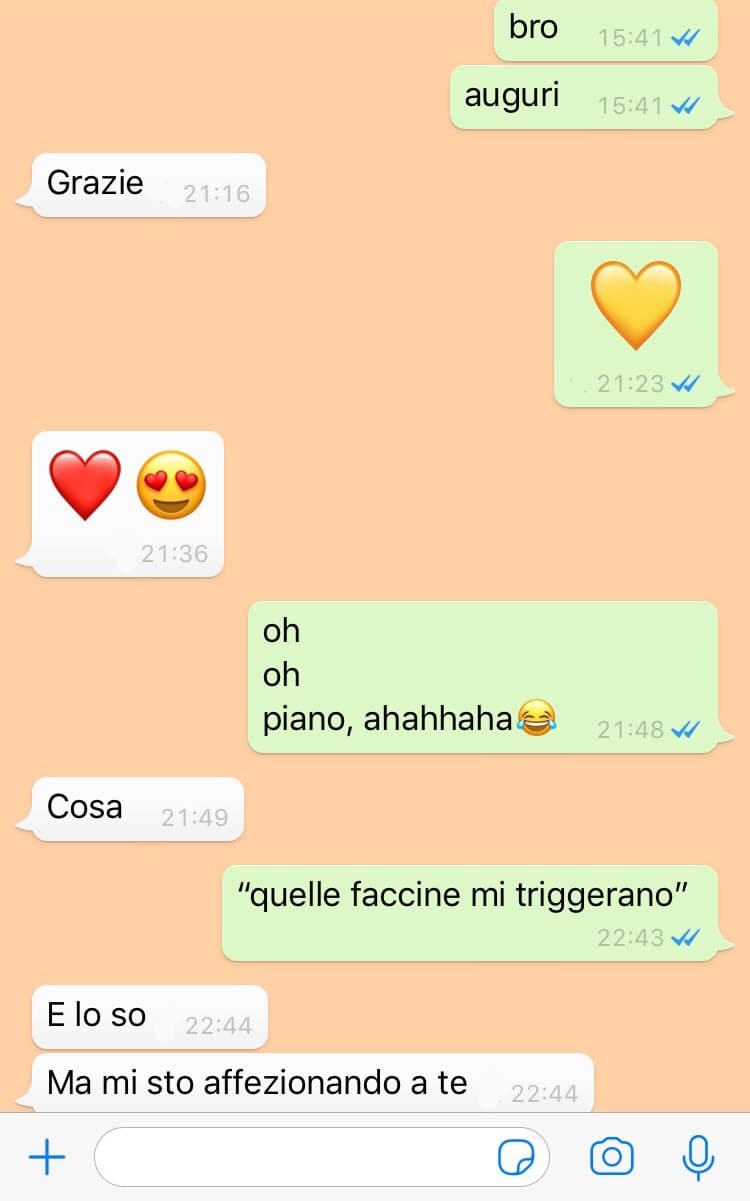 (tutto questo dallo stesso ragazzo)
sono triggerata, ultimamente mi sta mandando troppi “mi manchi”