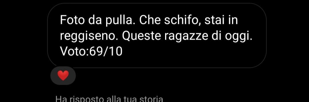 ok scusa. Ragazz stanotte ho dormito troppo bene dopo quello che mi ha detto ieri. Proprio ho dormito nella pace